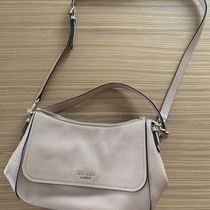 Kate Spade Leather Satchel with Crossbody Strap